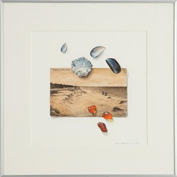 Ann-Charlotte Hjort, akvareller, 3 st.