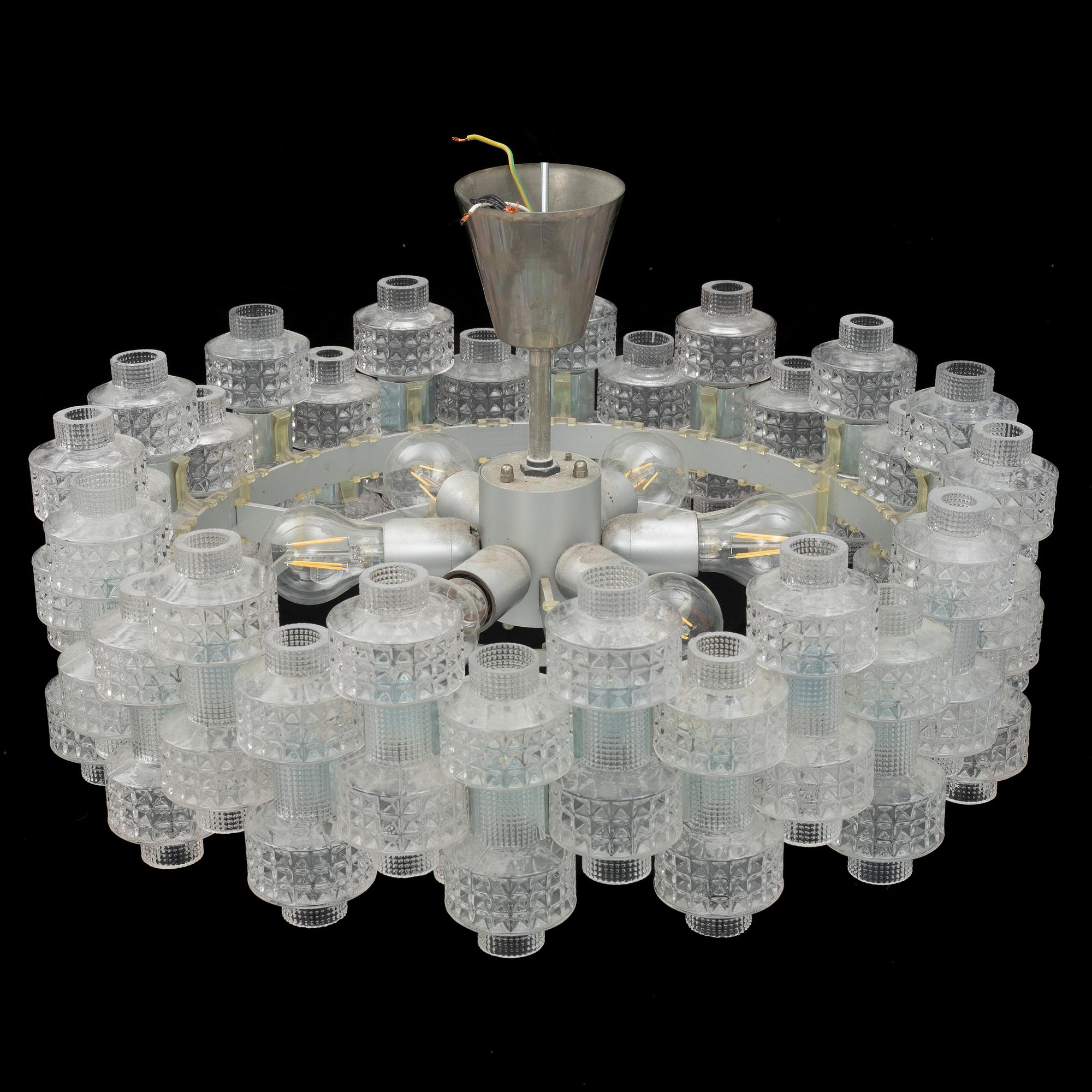 Gert Nyström, a 'Festival' ceiling lamp, Fagerhult, 1960's/70's.
