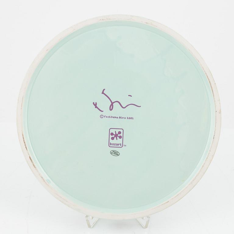 Yoshitomo Nara,  ashtray "Too Young To Die", 2002 Bozart.