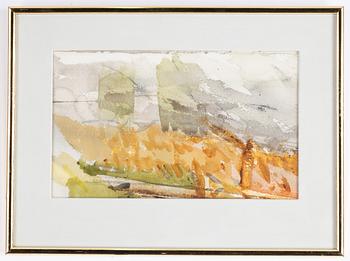 Arne Isacsson, watercolour.