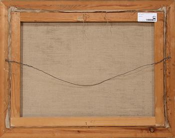 OKÄND KONSTNÄR, olja på uppfodrad duk, 1800-tal.