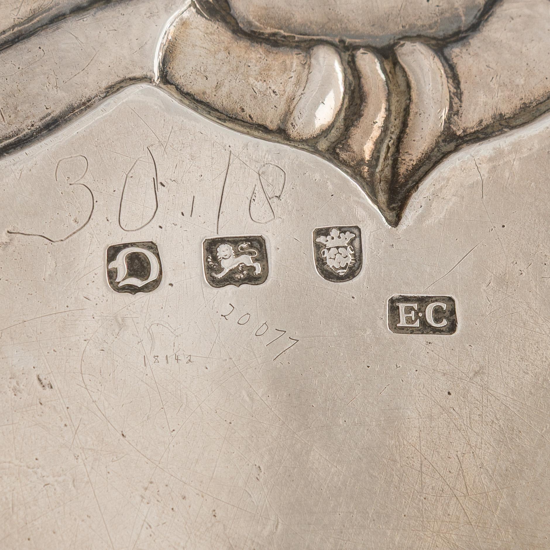 Early George III sterling silver salver, London 1769.