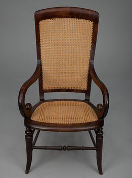 KARMSTOL, England, 1800-talets slut.