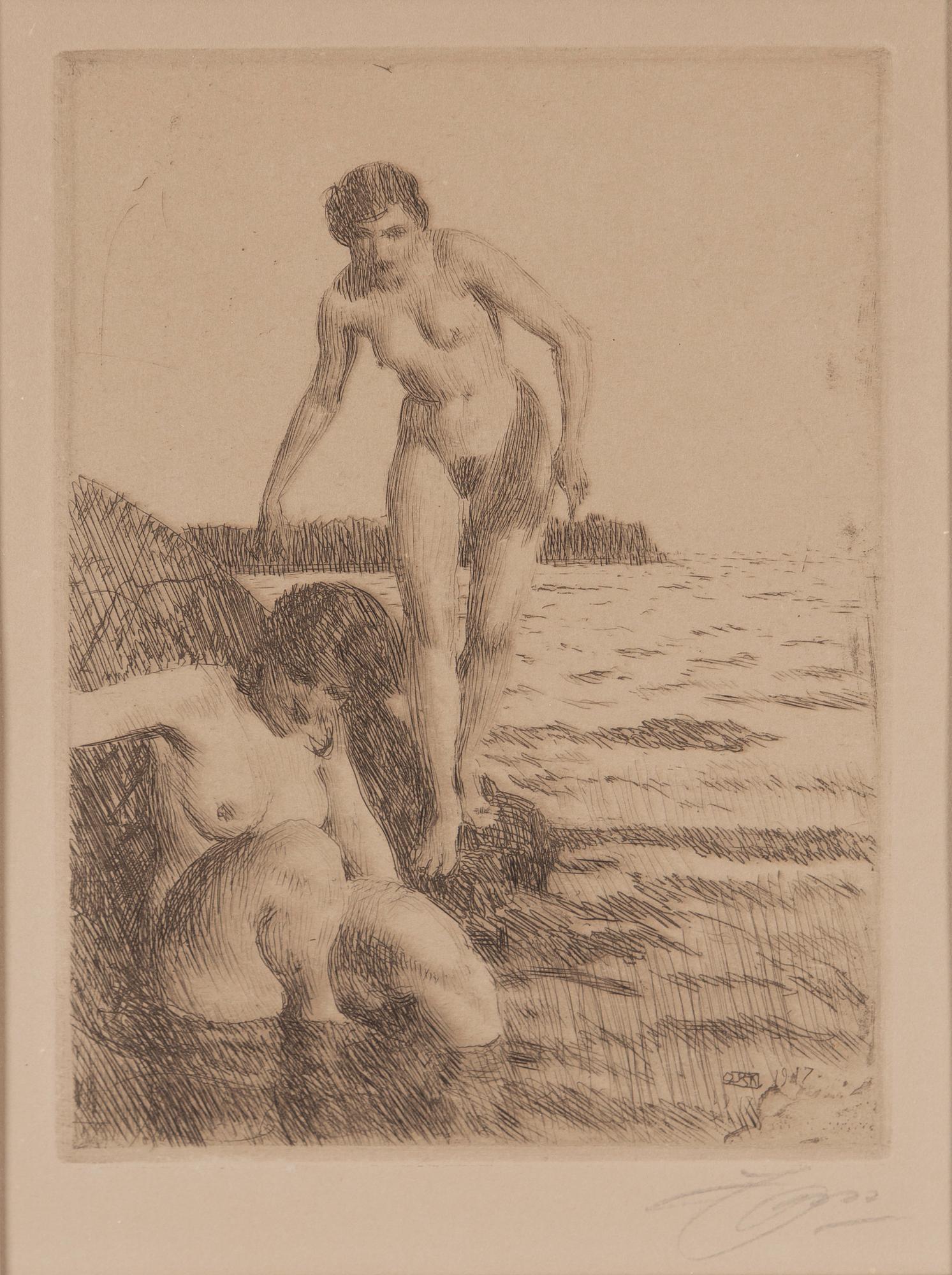 Anders Zorn, "PÅ Hemsö".