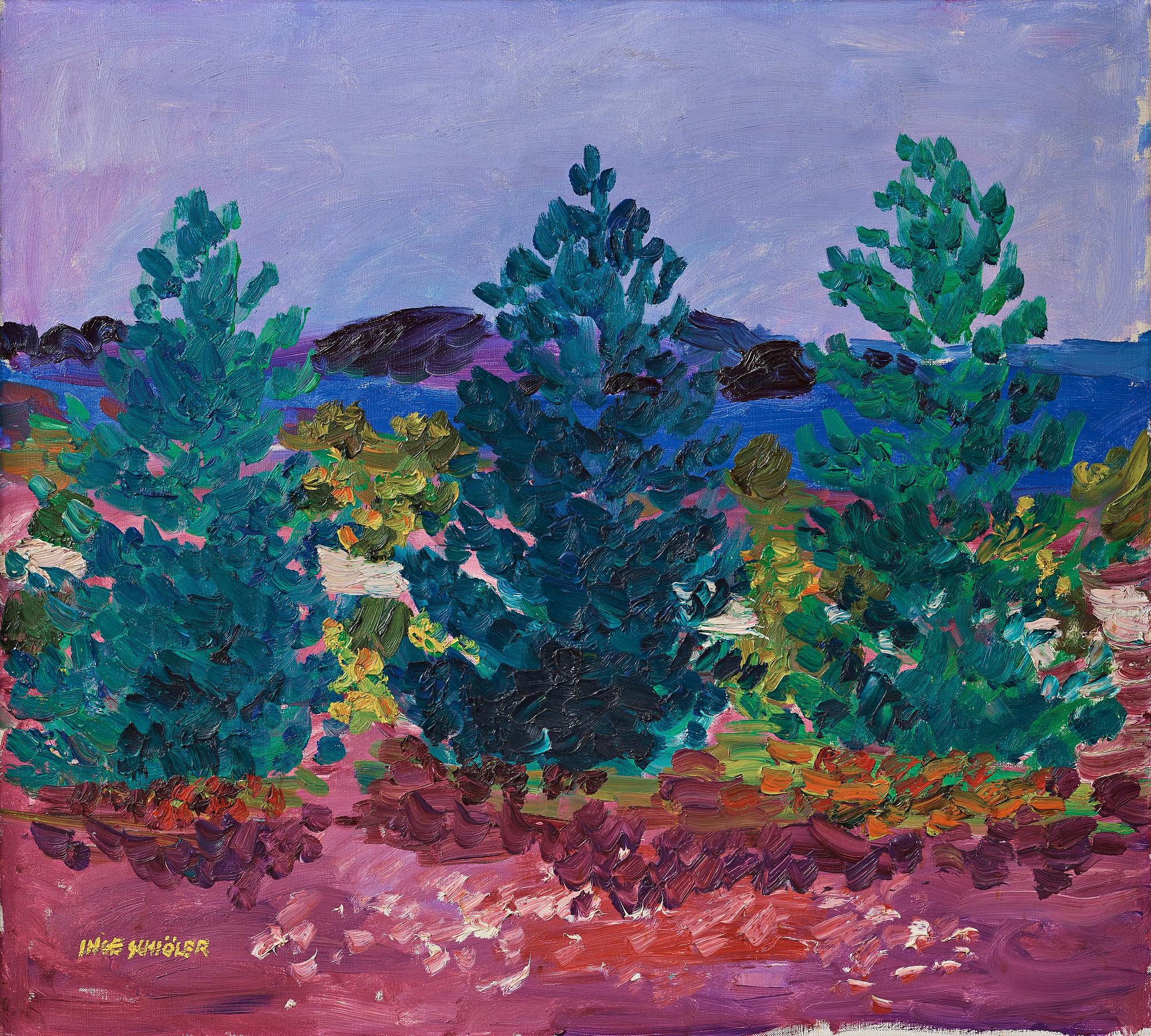 Inge Schiöler, "Sommarlandskap".