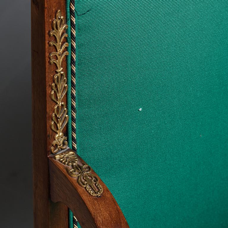 A Empire-style circa 1900 sofa.