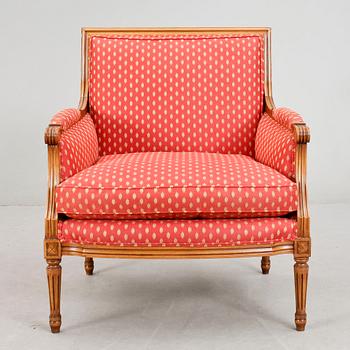 FÅTÖLJ, gustaviansk stil, 1900-tal.