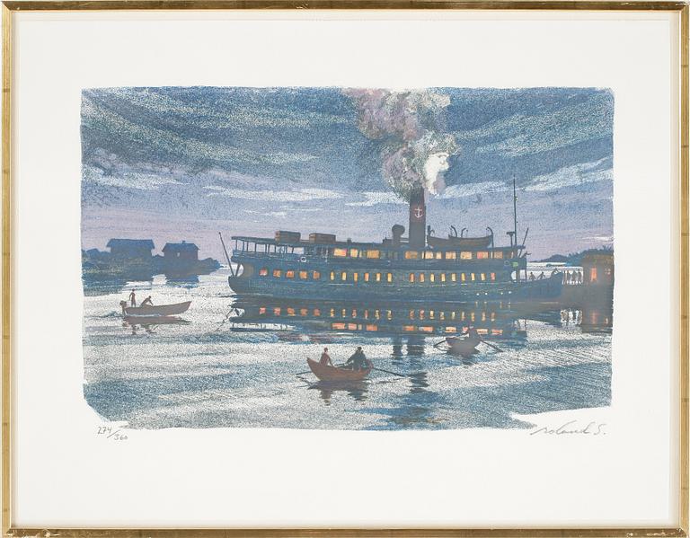 ROLAND SVENSSON, litografi, signerad och numrerad 274/360.
