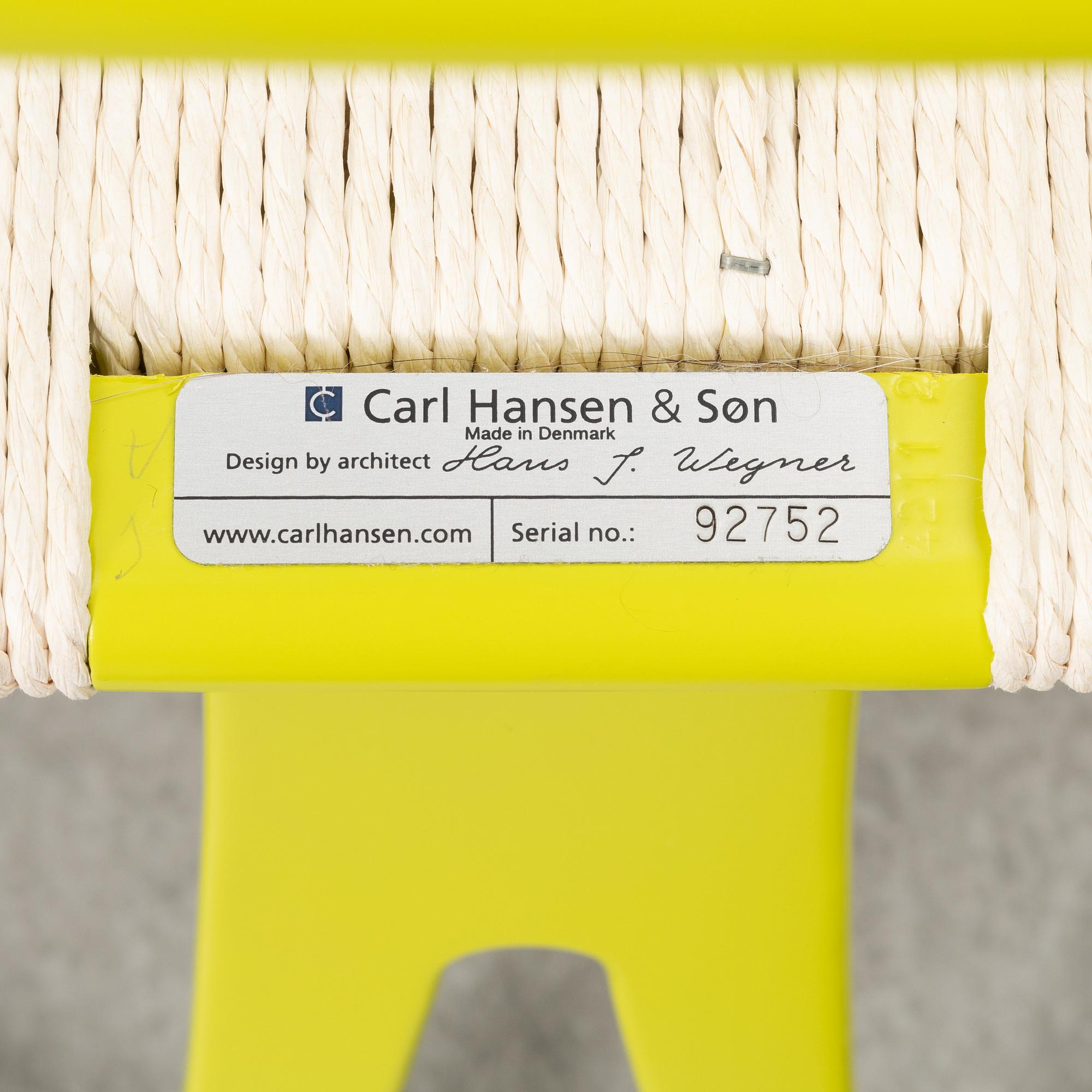Hans J. Wegner, Chair, CH24, Carl Hansen & Son, Denmark.