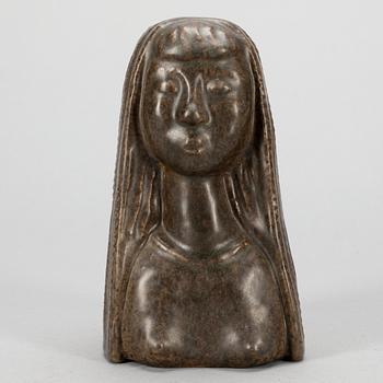 FIGURIN, stengods, Åke Holm, signerad.