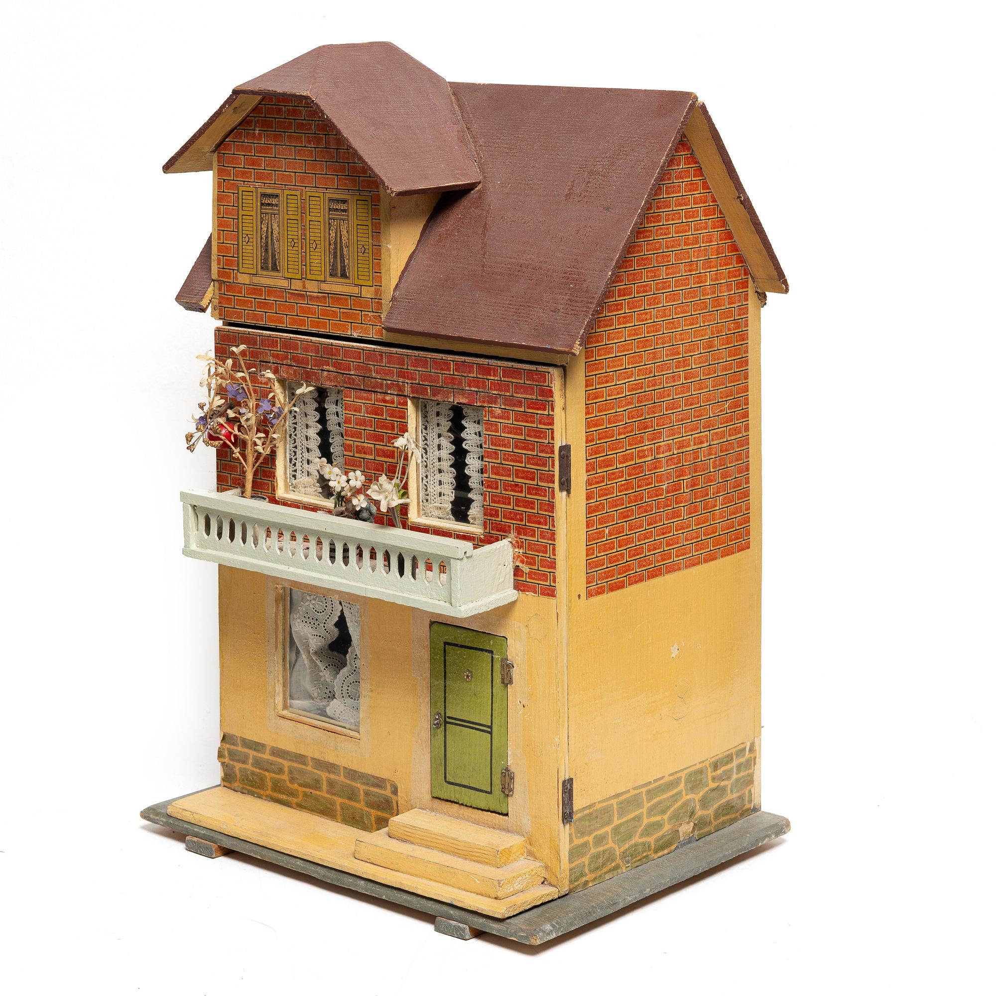 Moritz Gottschalk, dollhouse, Germany, early 20th century.