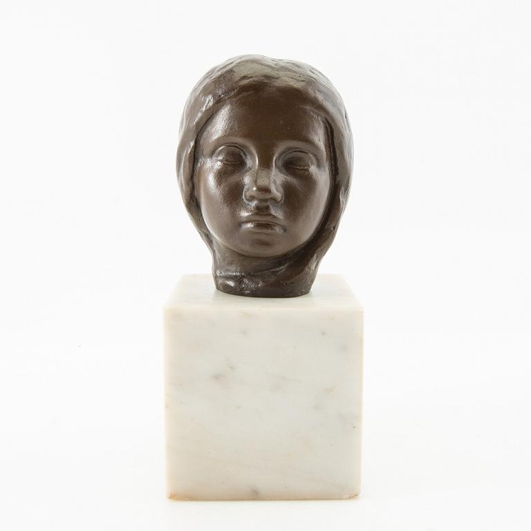 Johannes Collin, sculpture, bronze.