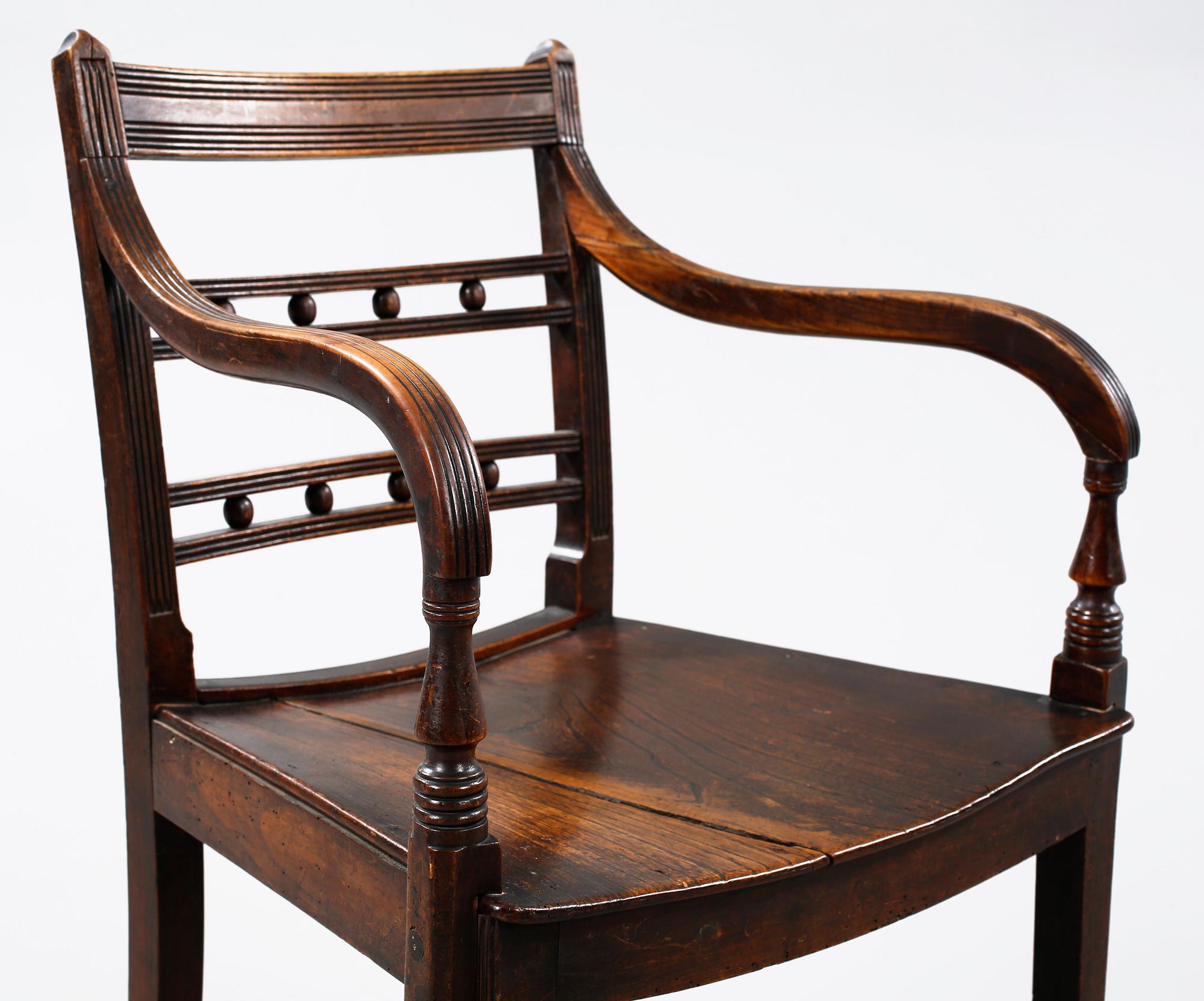 A pair of chairs from around the turn of the century 1900.