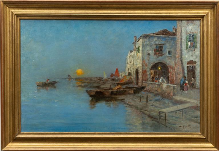 Wilhelm von Gegerfelt, Evening Mood, Venice.