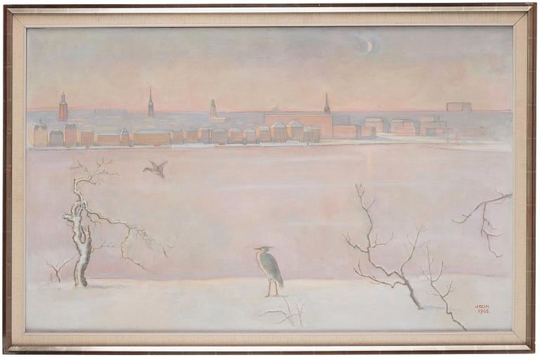 Einar Jolin, Winter in Stockholm.