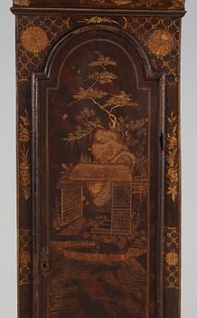 An English 18th century long-case clock by John Dewe London.