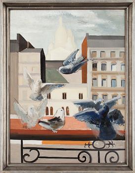 60. Ewald Dahlskog, On The Balcony, Paris.