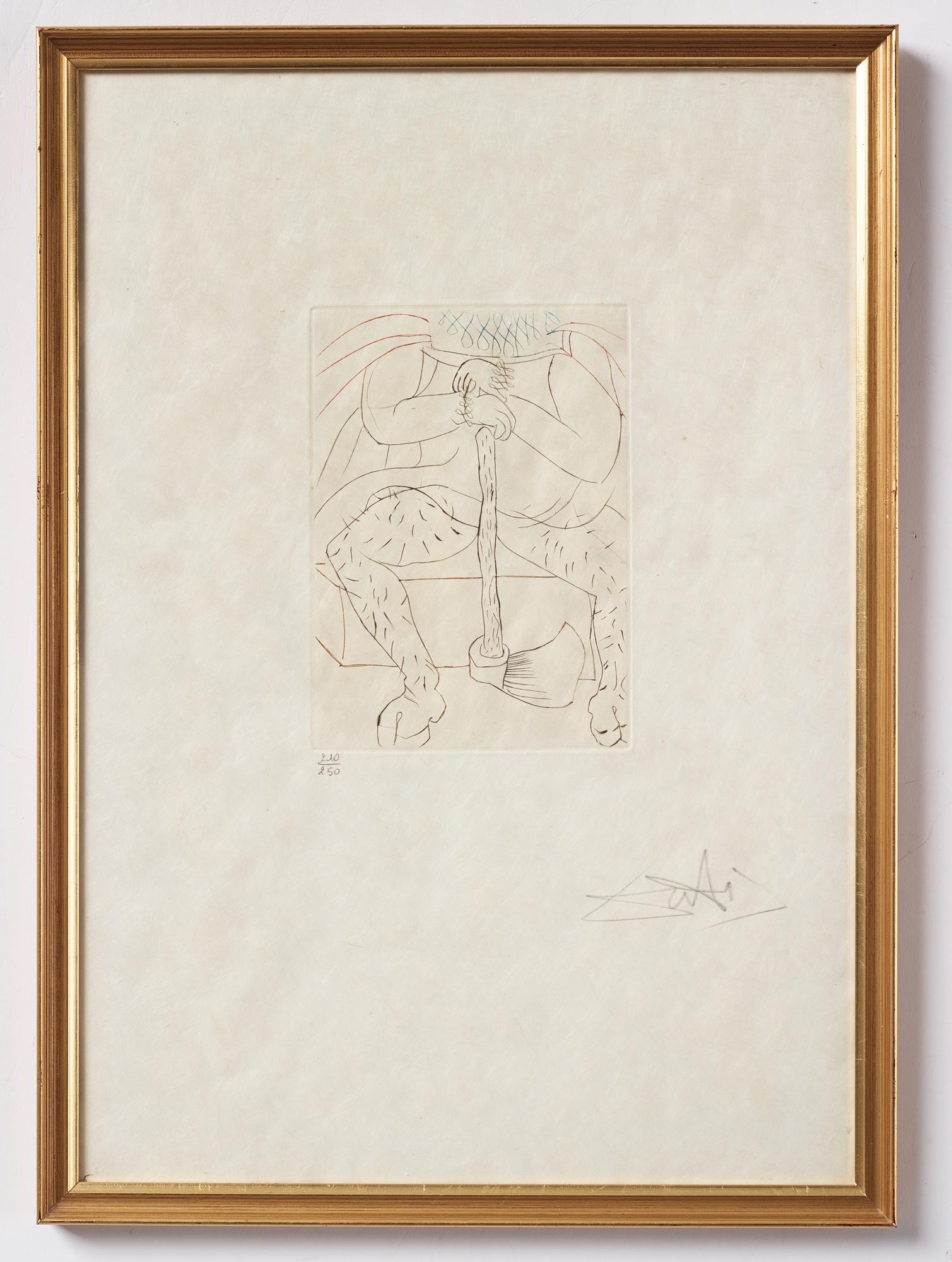Salvador Dalí,  "Much Ado about Shakespeare".
