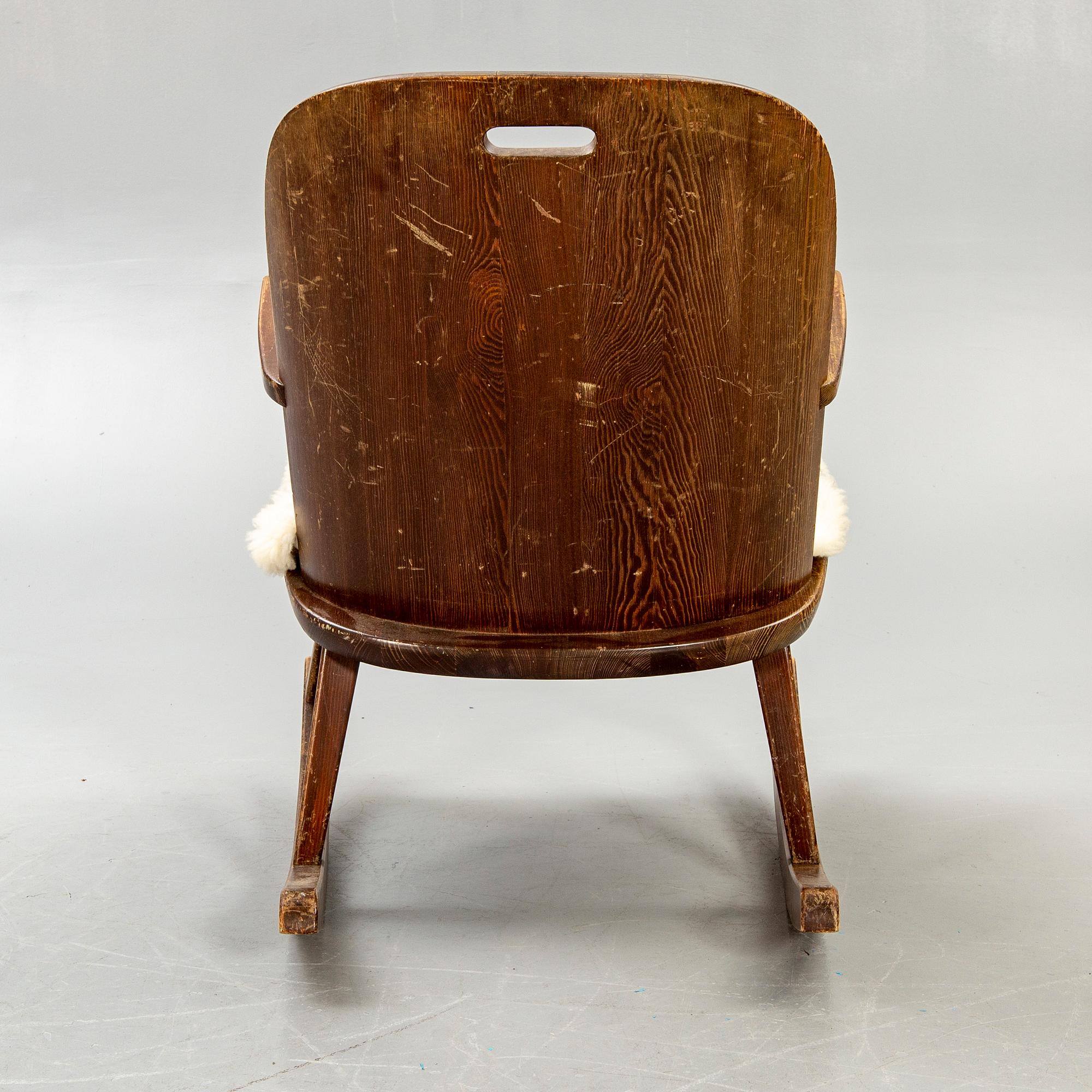 an AB Åby Möbelfabrik, rocking chair, 1930-40's.