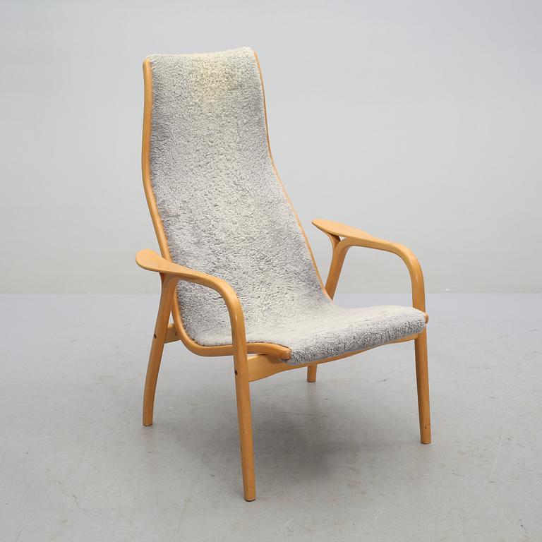 FÅTÖLJ, "Lamino", Yngve Ekström för Swedese, sent 1900-tal.