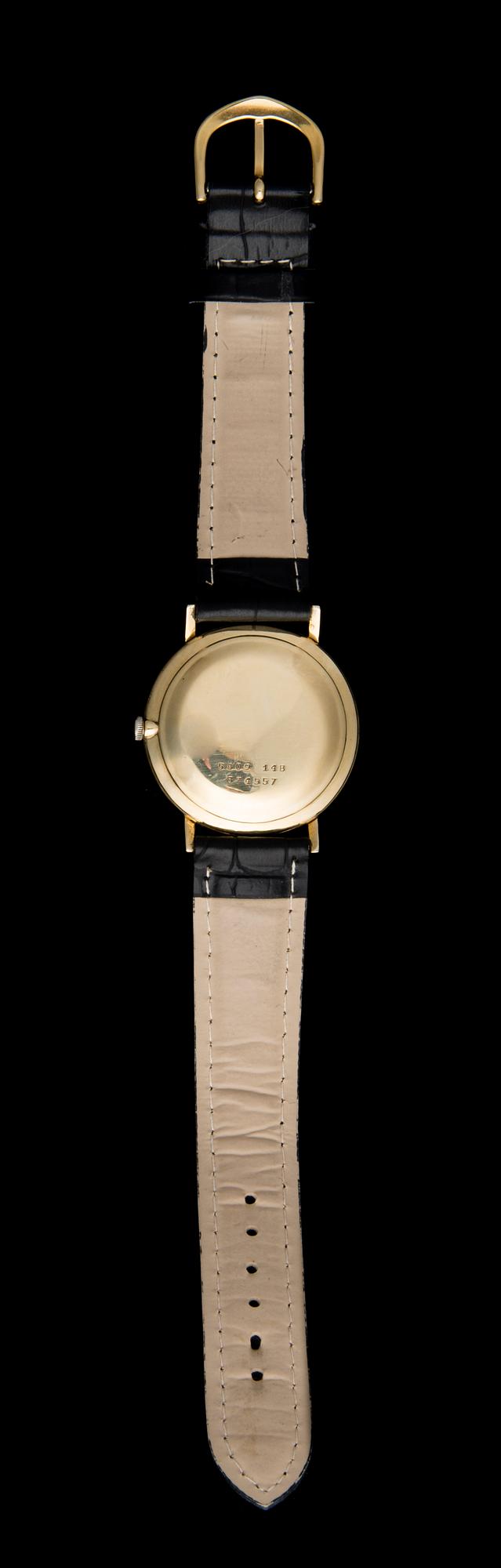ARMBANDSUR, herr, Certina, guld. Box. 1900-talets slut.