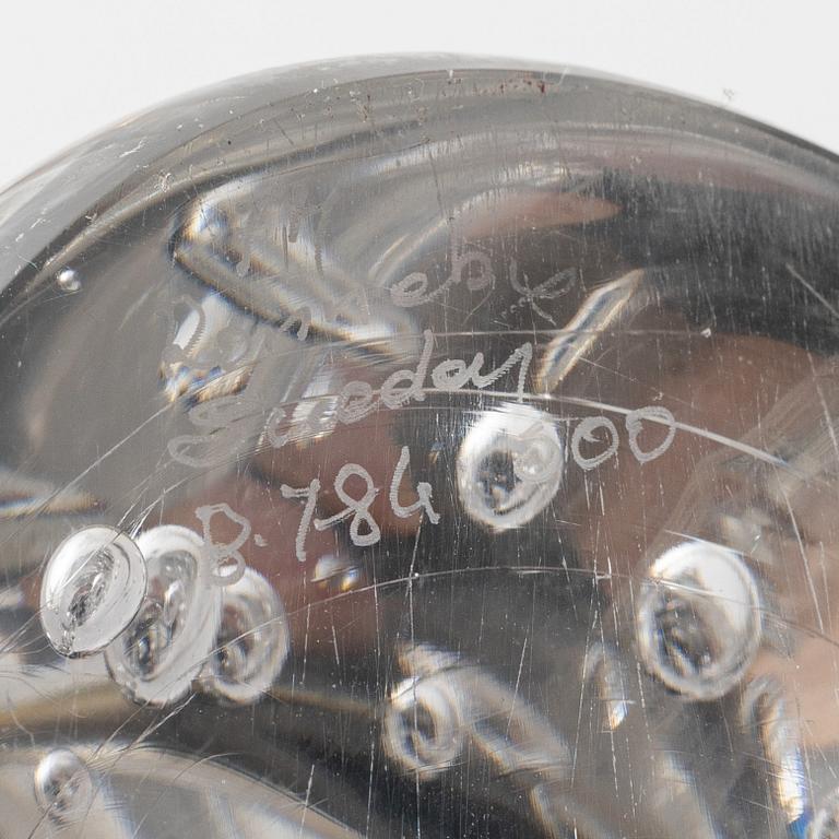 Skulptur, glas, FM Konstglas, Ronneby, 1900-talets senare del.