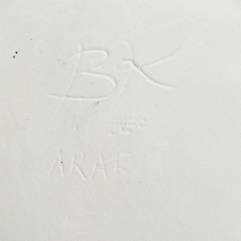 BIRGER KAIPIAINEN, skål, keramik, signerad Birger Kaipiainen, Arabia.