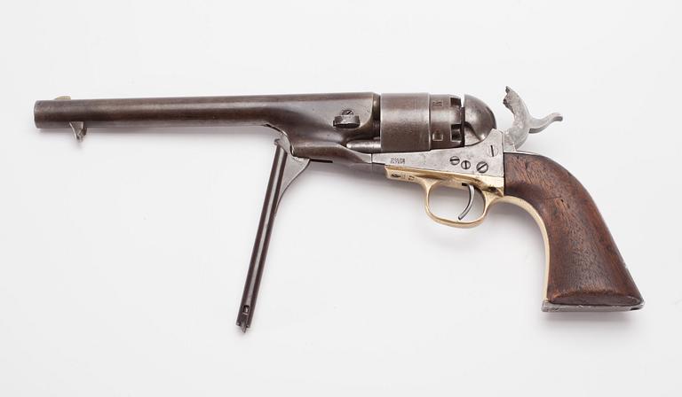 REVOLVER, Colt Army modell 1860.