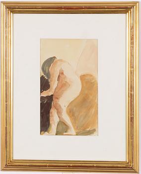 Evert Lundquist, Model study.