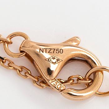 Cartier, kaulakoru, "d'Amour", 18K kultaa, briljanttihiottu timantti n. 0.04 ct.