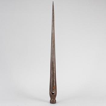 An iron marline spike, Brades Co, 19the/20th Century.