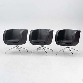 Alexander Lervik, fåtöljer, 3 st, modell F271, Scandiform.