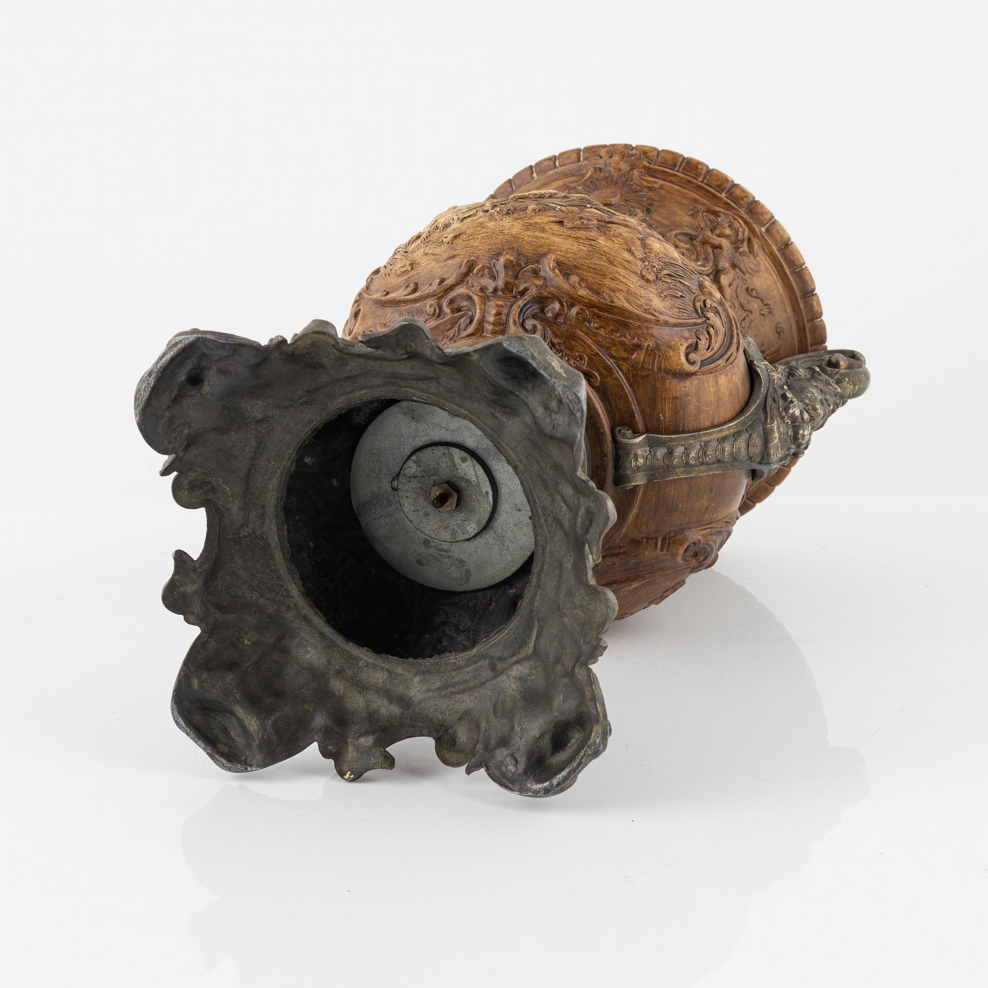 A late 19th century decorative vase.