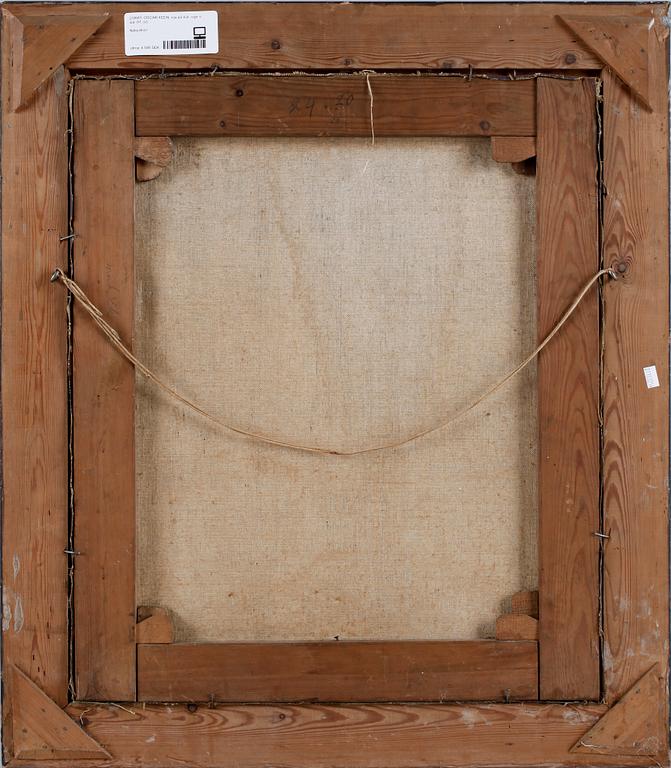 OSCAR KEEN, olja på duk, sign o dat -91.