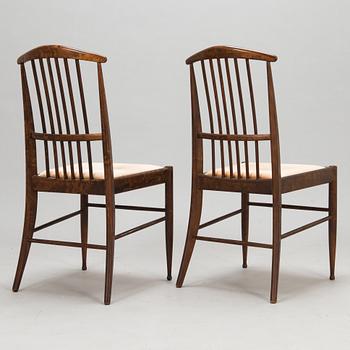 Kerstin Hörlin-Holmquist, Eight 1970's 'Charlotte' dining chairs for Asko.