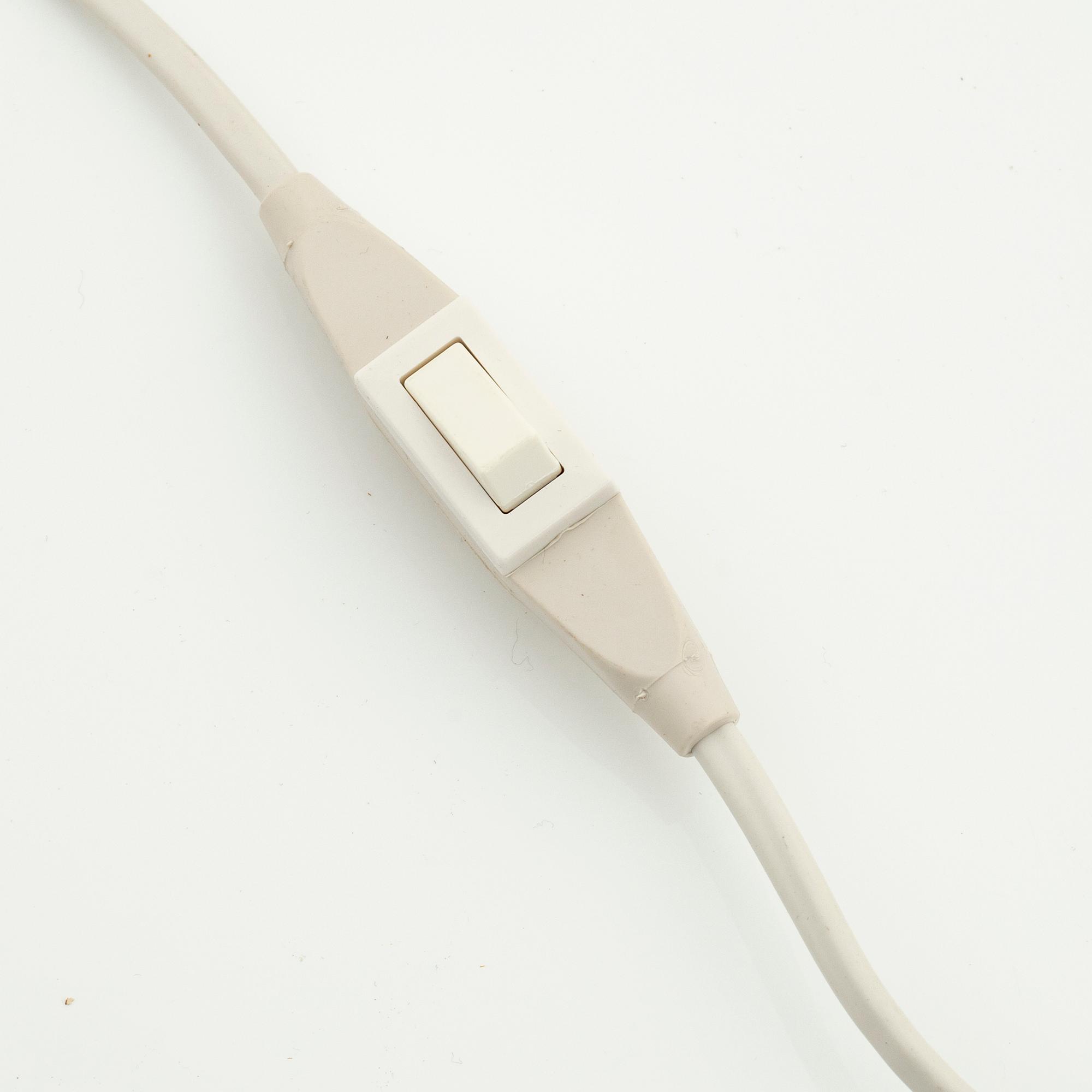 Uno & Östen Kristiansson, an oak and acrylic table light, Luxus, Vittsjö.