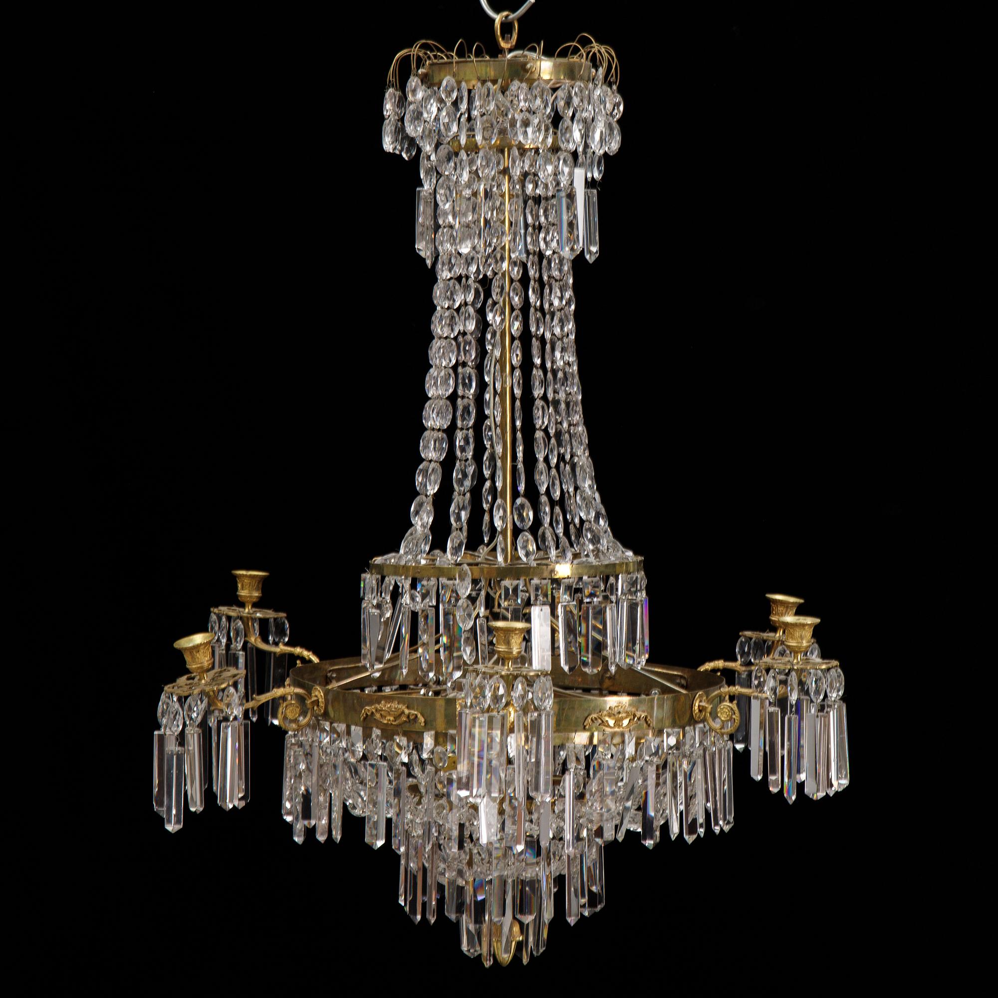 An end of the 19th Century chandelier.
