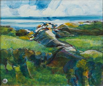 Bengt Arne Linderos, Coastal Landscape.