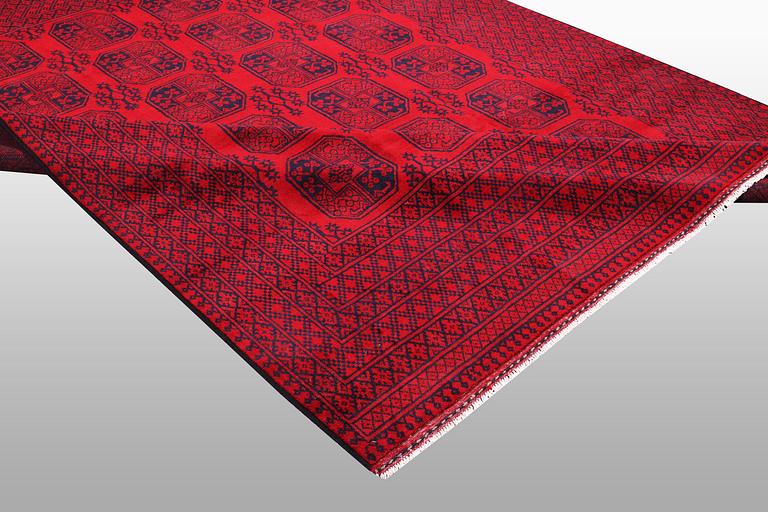 A carpet, Afghan, ca 342 x 252 cm.