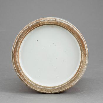 PENSELSTÄLL, porslin. Kina, 1900-tal.