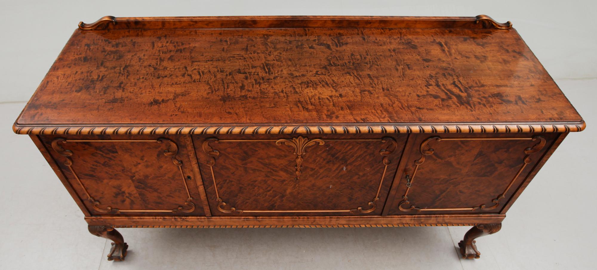 SIDEBOARD, Chippendalestil, 1900-talets f.