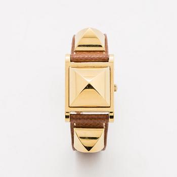 Hermès, Medor, wristwatch, 23 x 32 mm.