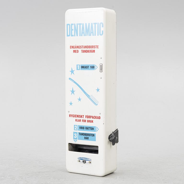 Vending machine, "Dentomatic", Autonumis, England, second half of the 20th century.