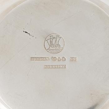 Atelier Borgila, a pair of sterling silver bowls, Stockholm, 1933-36.