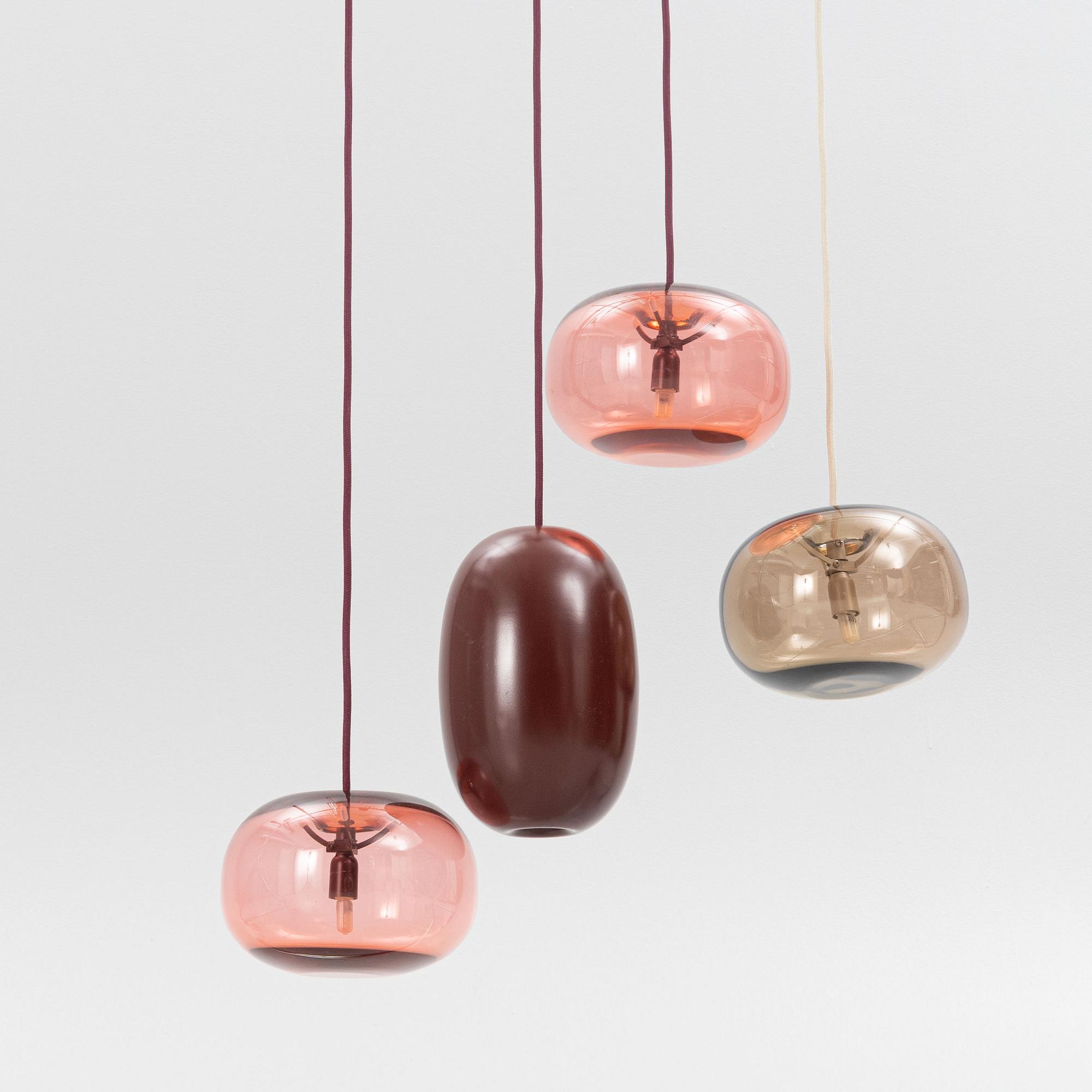 Joel Karlsson, taklampa, "Pebble", Örsjö Belysning, samtida.