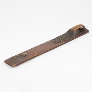 A set of four pieces of Swedish provincial handicraft, 19th century.