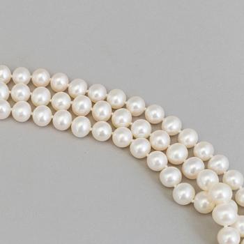 A cultured pearl necklace, Tiffany & Co.