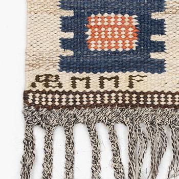 Märta Måås-Fjetterström, a "Porslinsmattan" carpet, flat weave, c. 205 x 140 cm, signed AB MMF.