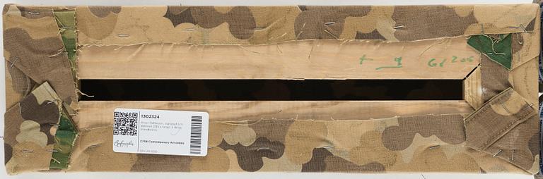 Grear Patterson, signed and dated 2015 on verso. 3 parts, mixed media.