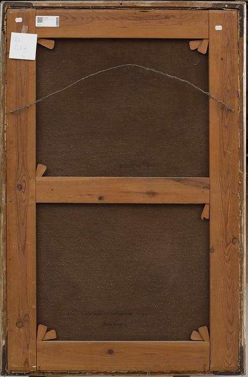 Johan Pasch Hans krets, "Stilleben med spaniel som jagar änder" ("Vattnet").